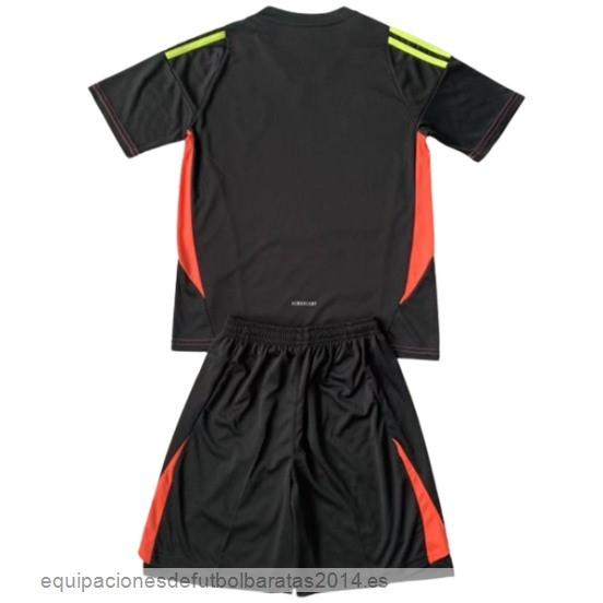 Nuevo Portero Conjunto De Niños Espana 2024 Negro Baratas